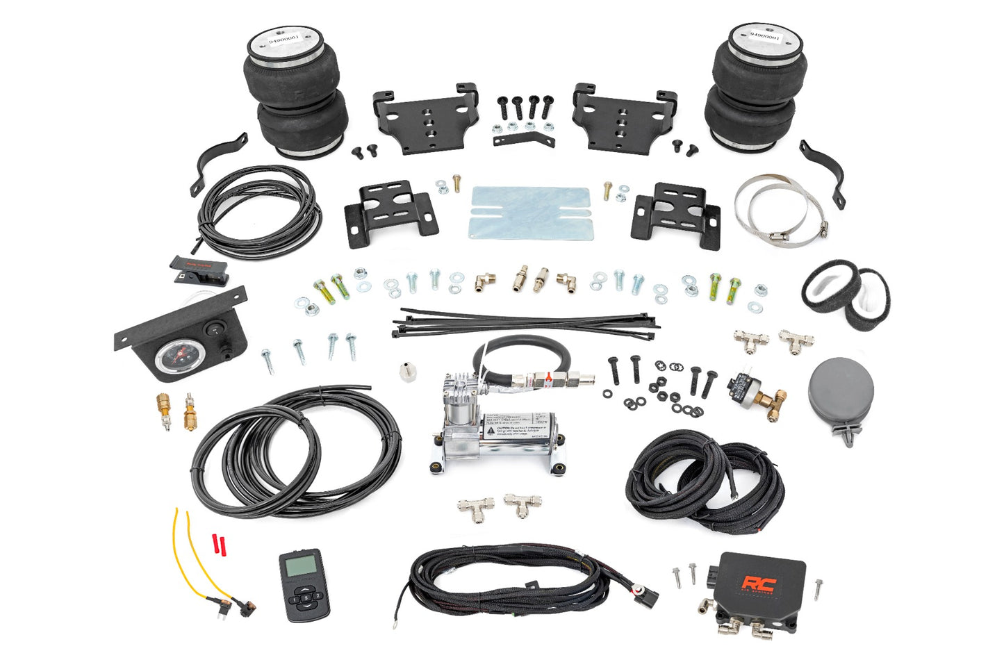 Air Spring Kit W Compressor - Wireless Controller - 0-6 In. Lift - Chevy GMC 2500HD (01-10)