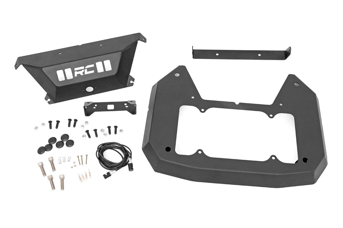 Rough Country Spare Tire Carrier Delete Kit - Jeep Wrangler 4xe (21-23) Wrangler JL (18-23)