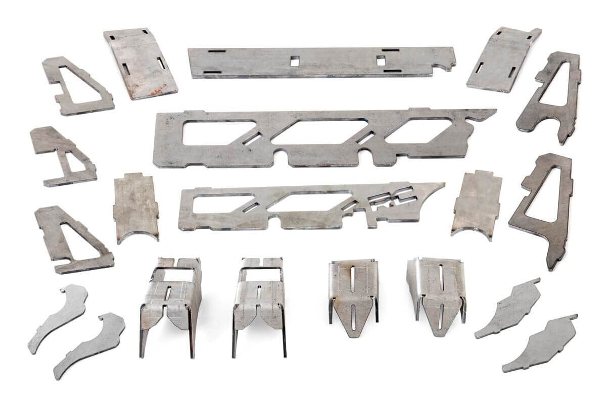 Axle Truss And C-Gusset - Combo - Dana 30 - Jeep Wrangler JK (07-18)