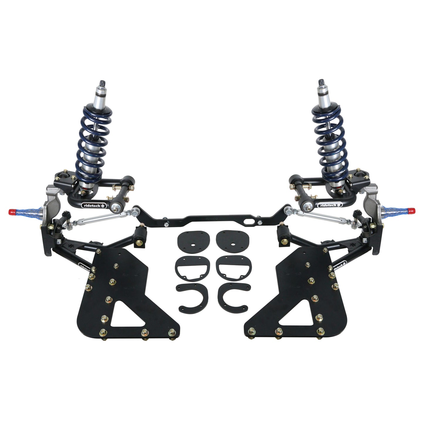 Front HQ Coil-Overs For 1962-1967 Chevy II. For Use With Ridetech Upper Arms.