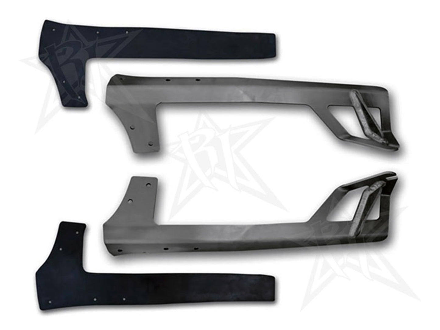 RIGID 2007-2017 Jeep JK Brow Mount Fits 50 Inch E-Series SR-Series Or Radiance