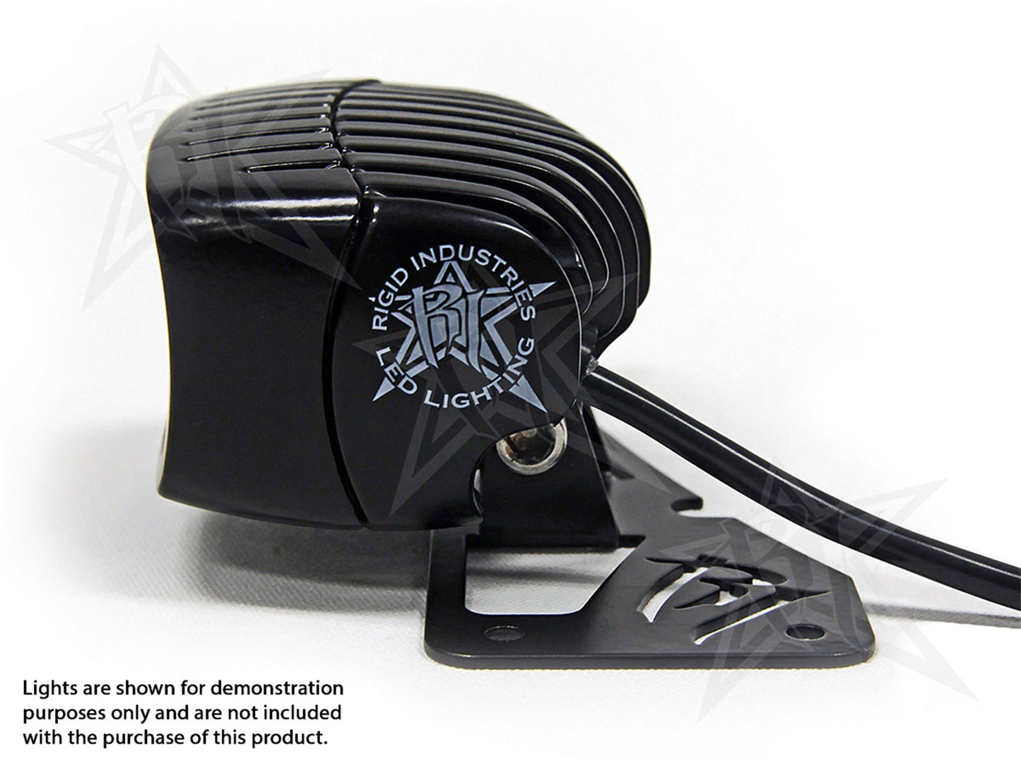 RIGID 2007-2015 Jeep JK Tail Light Mount Kit Passenger Side Fits SR-M Series