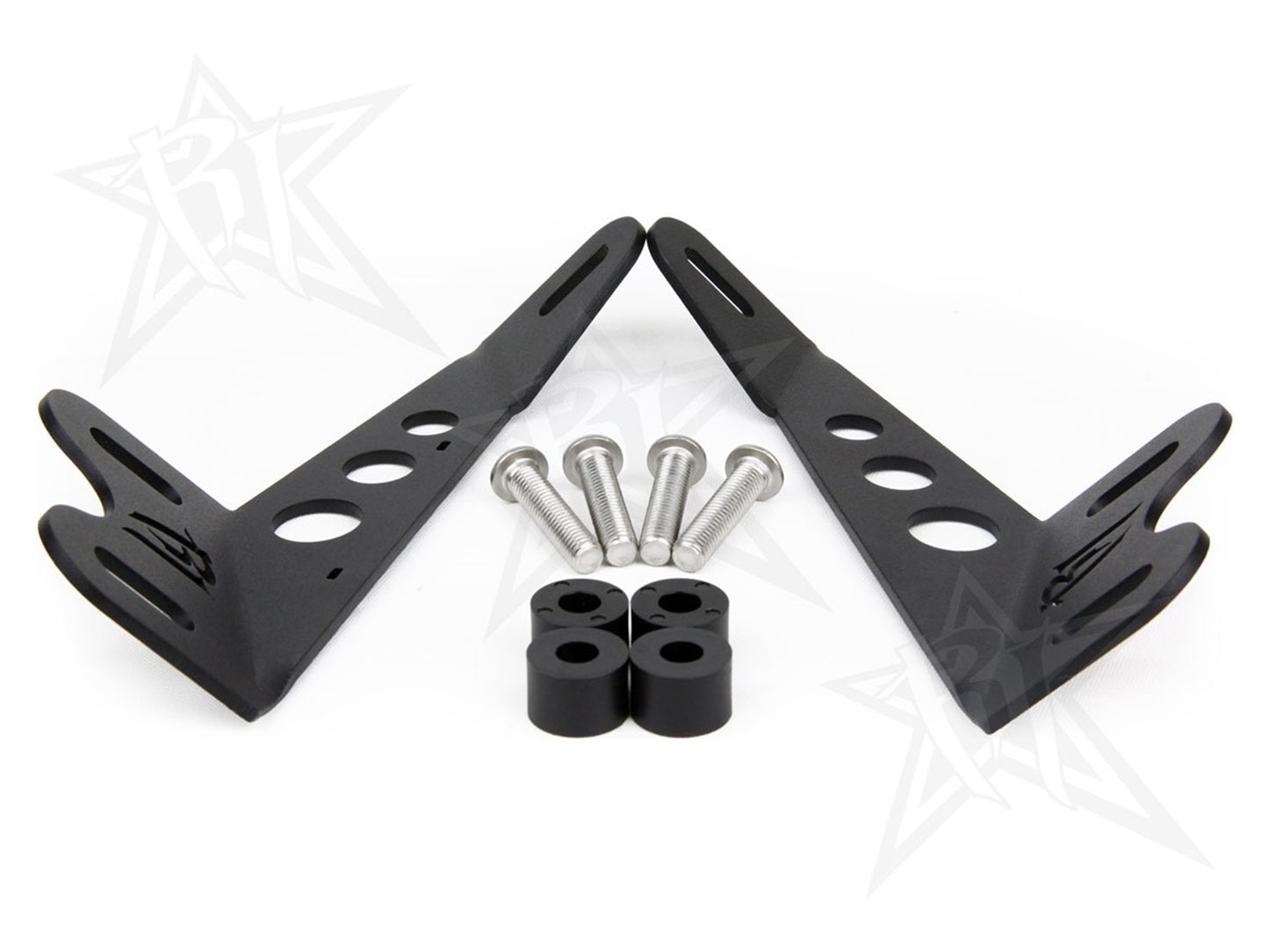 RIGID 2007-2015 Jeep JK Hood Mount Fits 20 Inch E-Series SR-Series Or Radiance