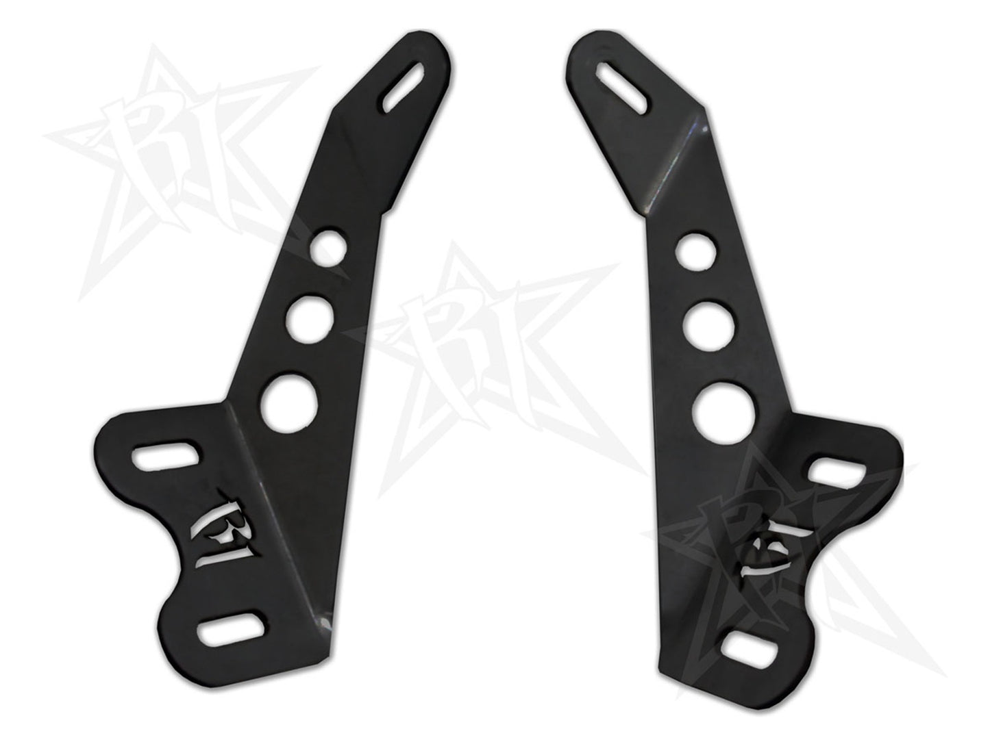 RIGID 2007-2015 Jeep JK Hood Mount Fits 20 Inch E-Series SR-Series Or Radiance