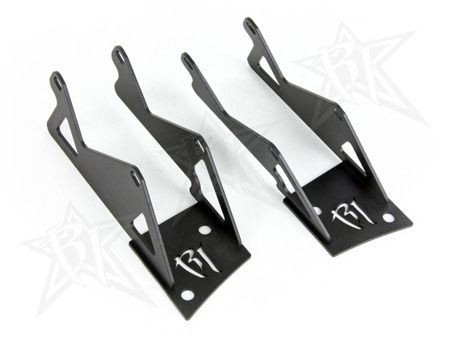 RIGID 2007-2015 Jeep JK A-Pillar Mount Fits 4 D-Series Or Radiance LED Lights