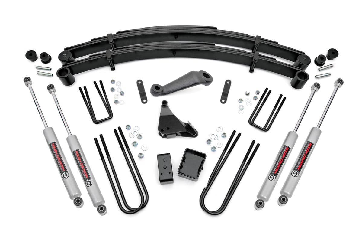 6 Inch Lift Kit - Rear Blocks - Ford F-250 F-350 Super Duty (99-04)