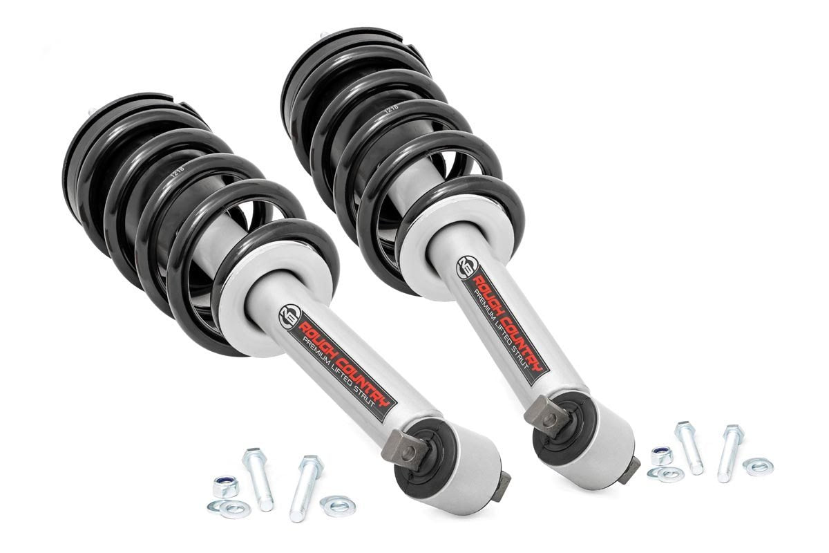 Rough Country Loaded Strut Pair - 3.5 Inch - Chevy GMC 1500 (19-23)