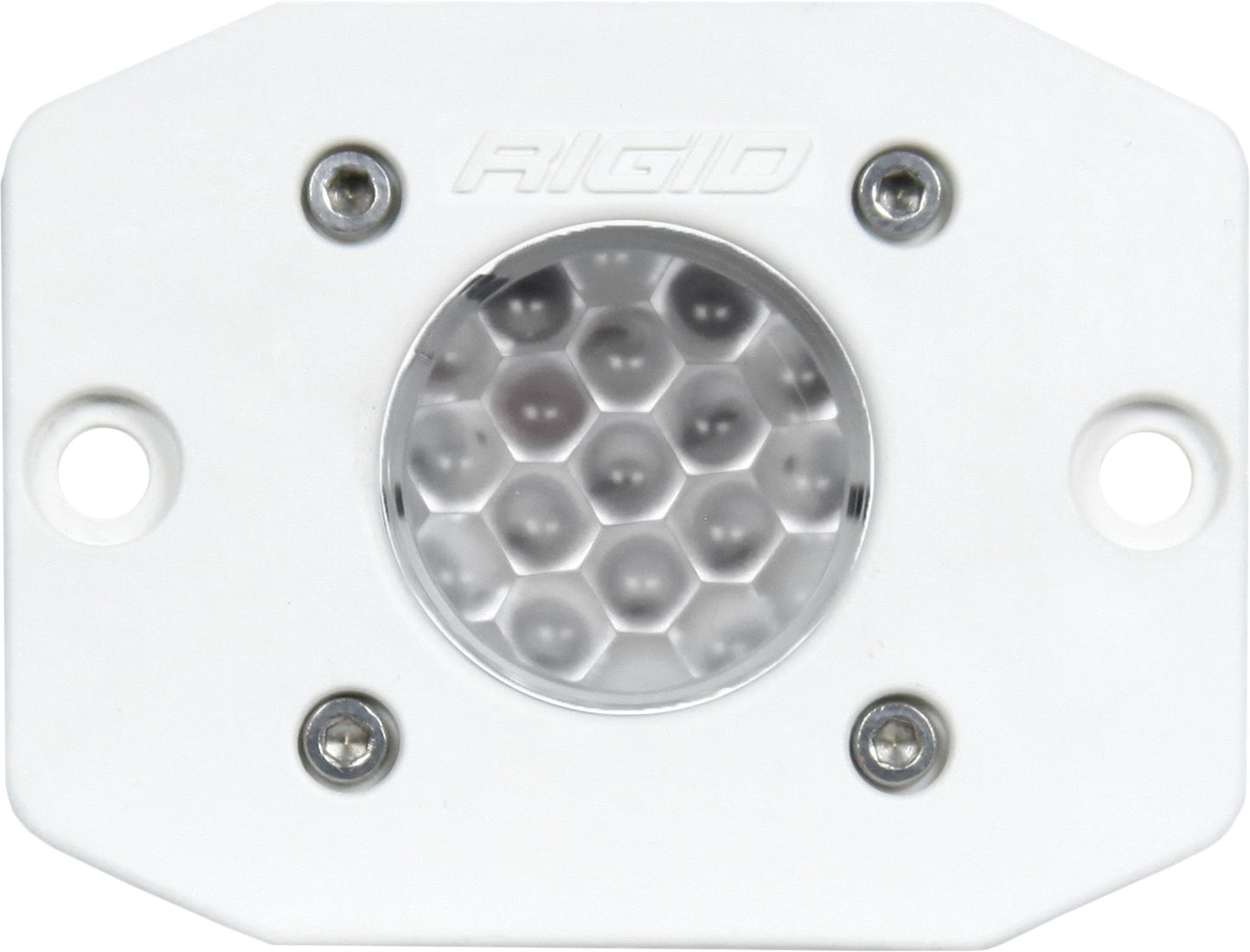 RIGID Ignite Diffused Lens Flush Mount White Housing Single