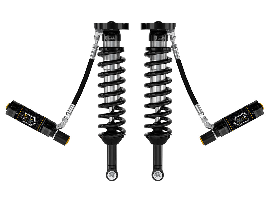 ICON 2023 Chevrolet Colorado WT LT & Z71 2.5 Series Coilover Kit Remote Reservoir W/ CDEV