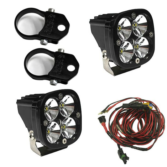 Baja Designs - 497108 - PowerSports Squadron Pro Vertical Mount Light Kit