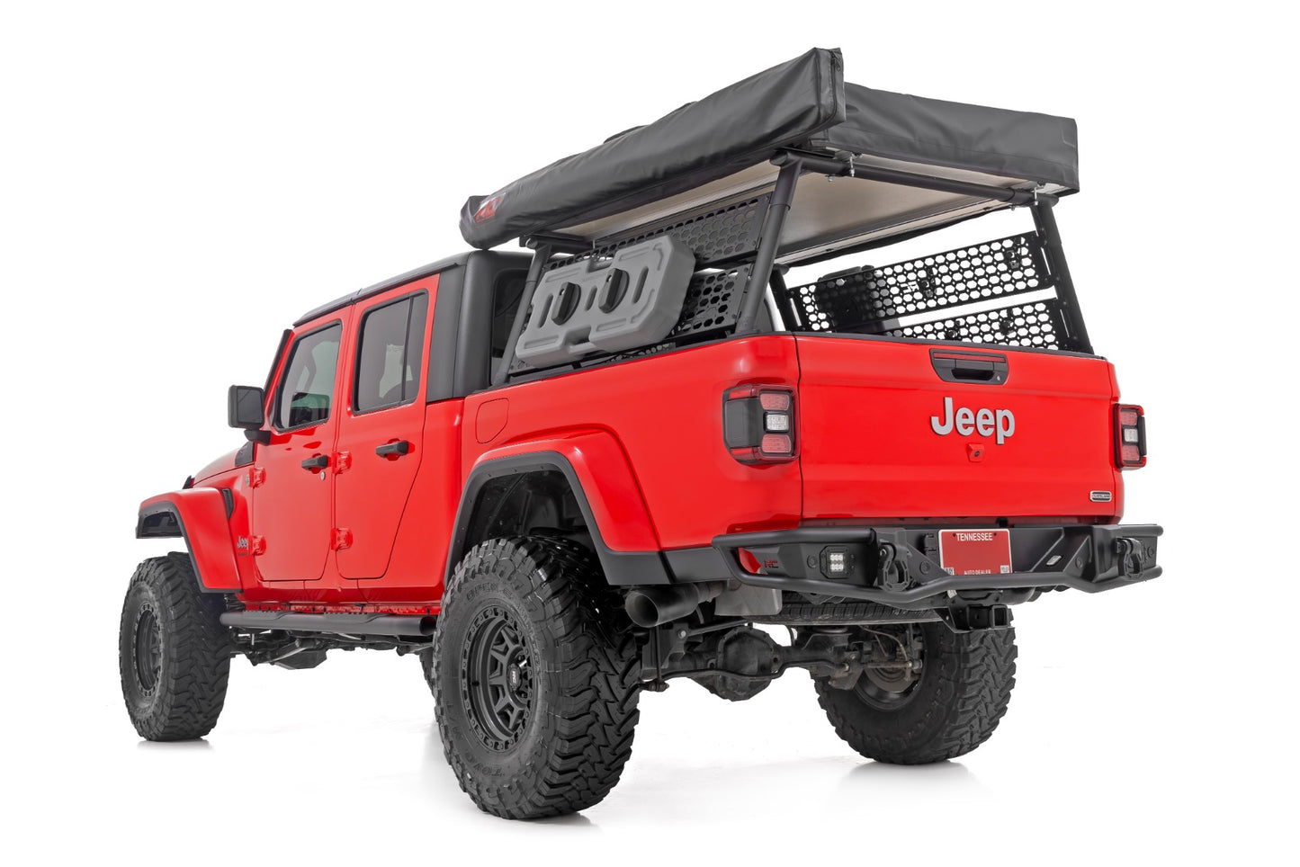 Oval Nerf Steps - Black - Jeep Gladiator JT (20-23)