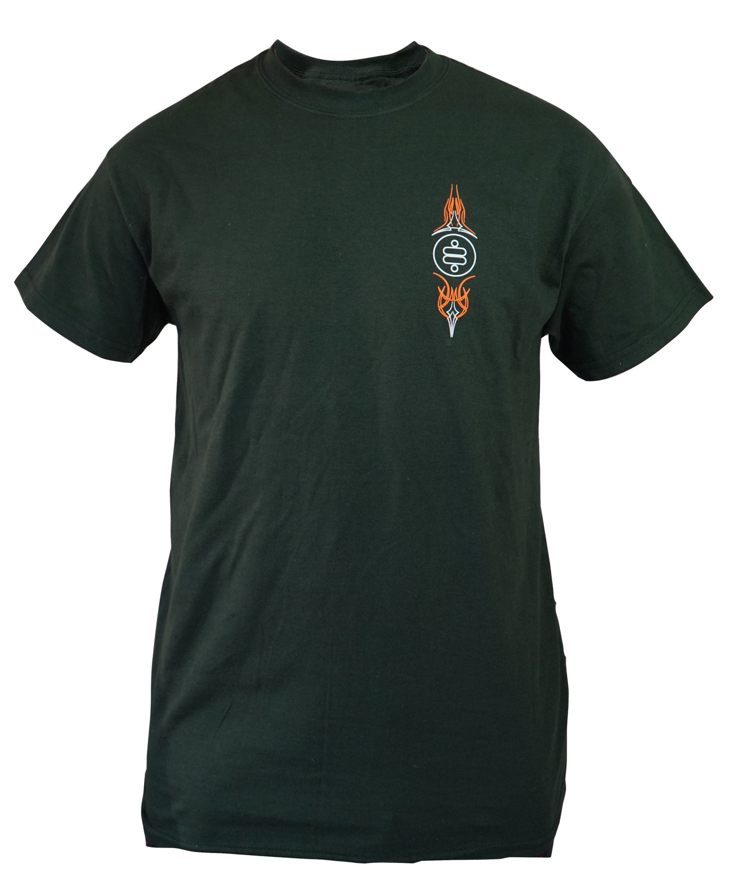 (L) T-shirt - Hot Rod Pinstripe T-Shirt - Green Large.