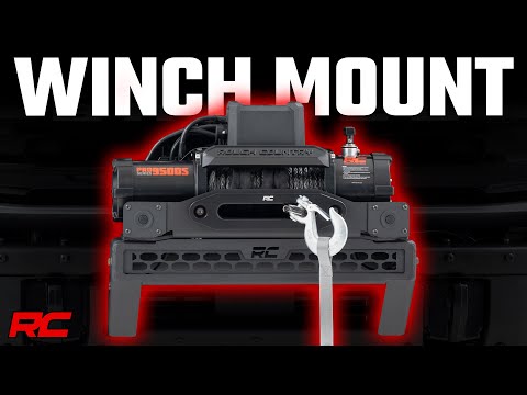 Rough Country High Winch Mount - All Models - Ford Bronco 4WD (2021-2023)