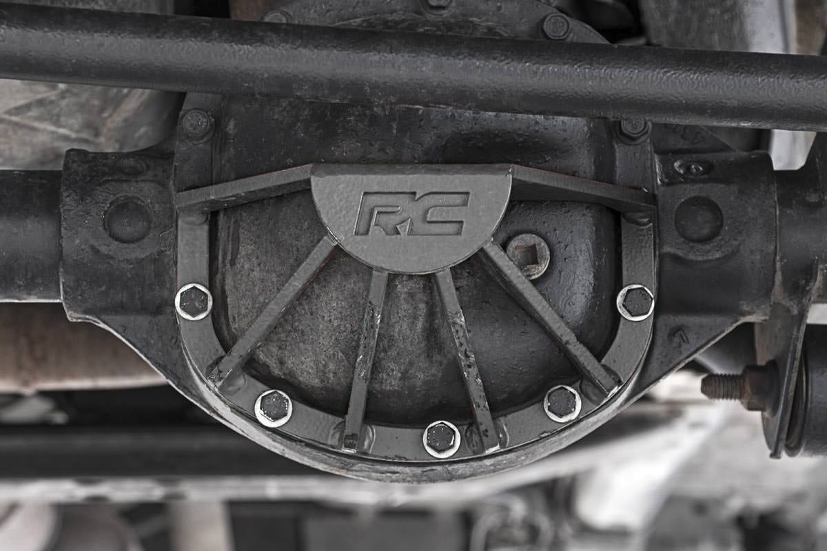 Rough Country Diff Guard - Front - Dana 30 - LP - Jeep Cherokee XJ Comanche MJ Wrangler JK Wrangler TJ
