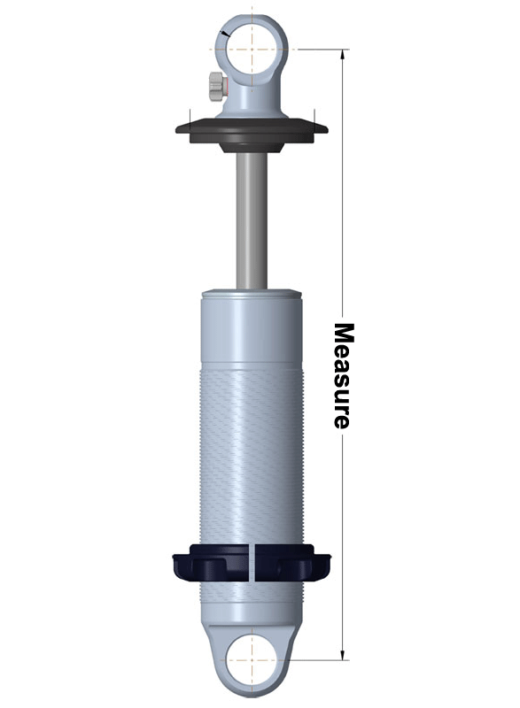 Rear TQ Coil-Overs For 1999-2006 Silverado 2WD. For Use With Ridetech 4-Link.