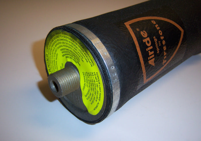 Firestone 7076 Rolling Sleeve Air Spring 4" Diameter With 1/8" Npt Port.