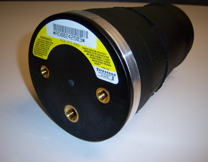 Firestone 9000 Tapered Sleeve Air Spring 5" Diameter With 1/4" Npt Port.