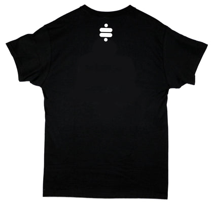 (3X) T-shirt - Black With White Ridetech Icon  3XL.