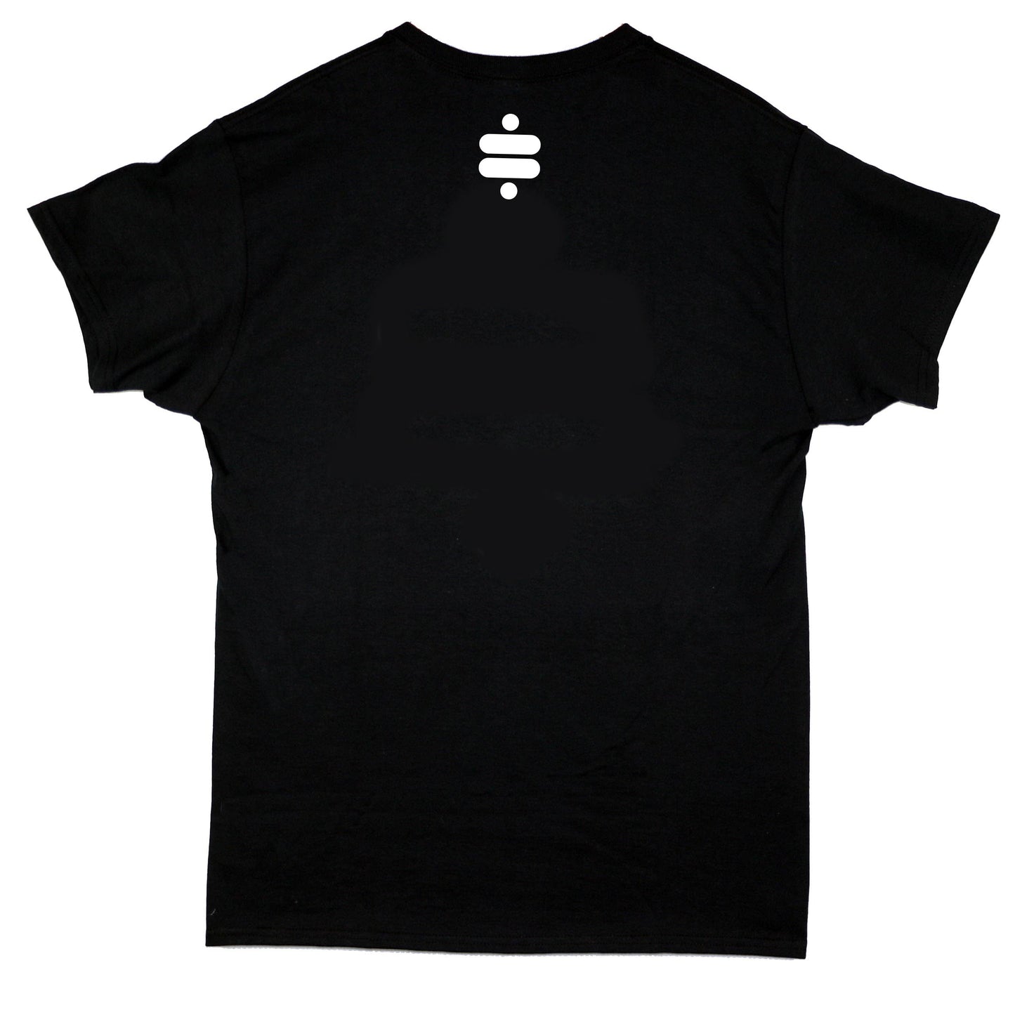 (2X) T-shirt - Black With White Ridetech Icon  2XL.