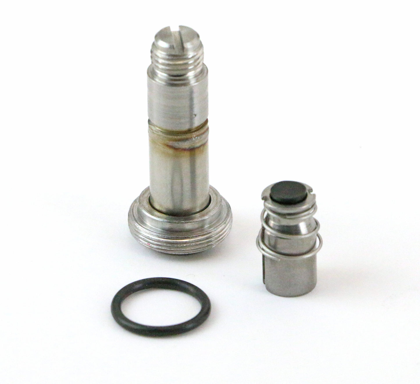 Stem Assembly For RidePro Valve With Round Steel Coil Cover.