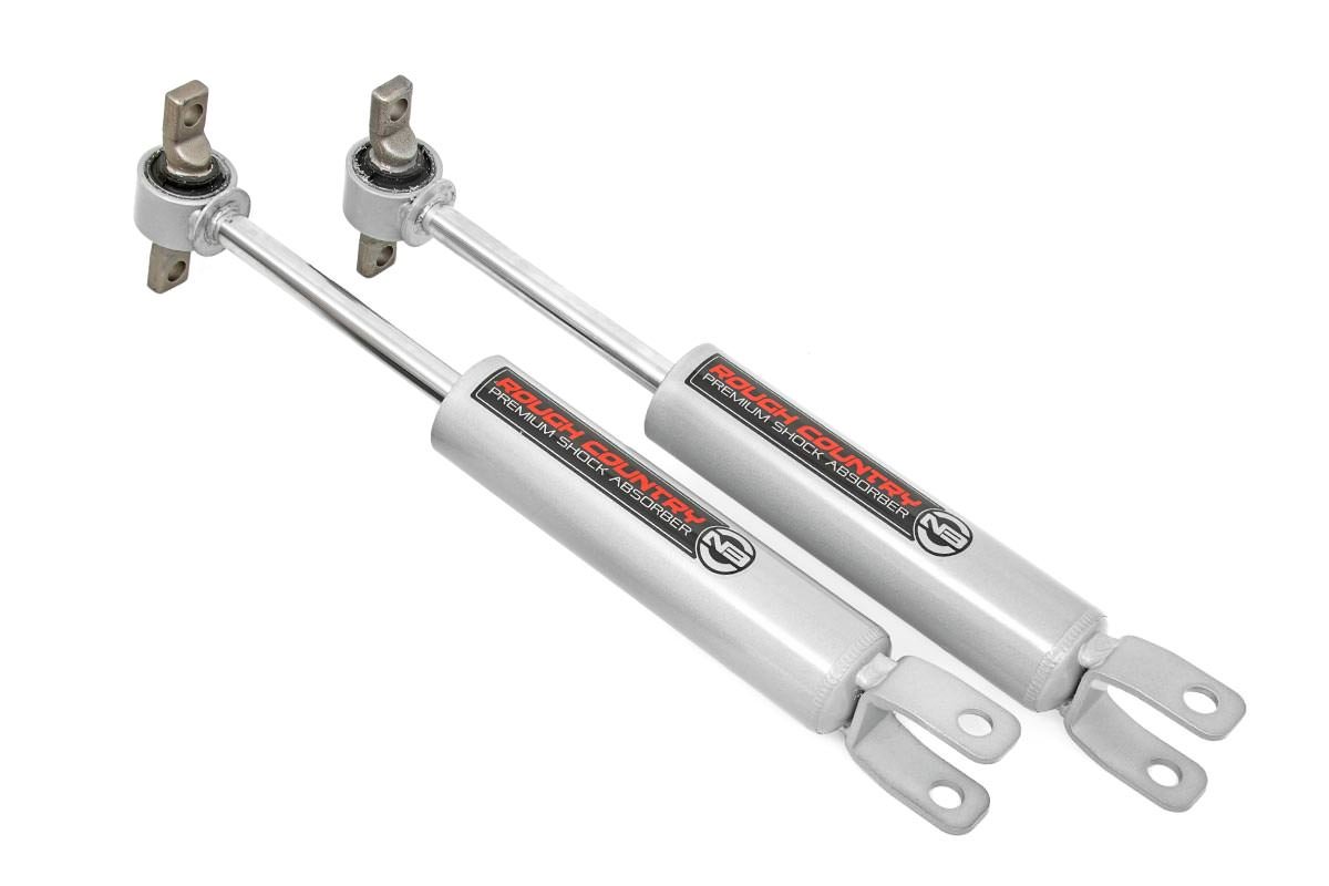Rough Country N3 Front Shocks - 0-3 In - Chevy GMC 2500HD 3500HD (11-23)