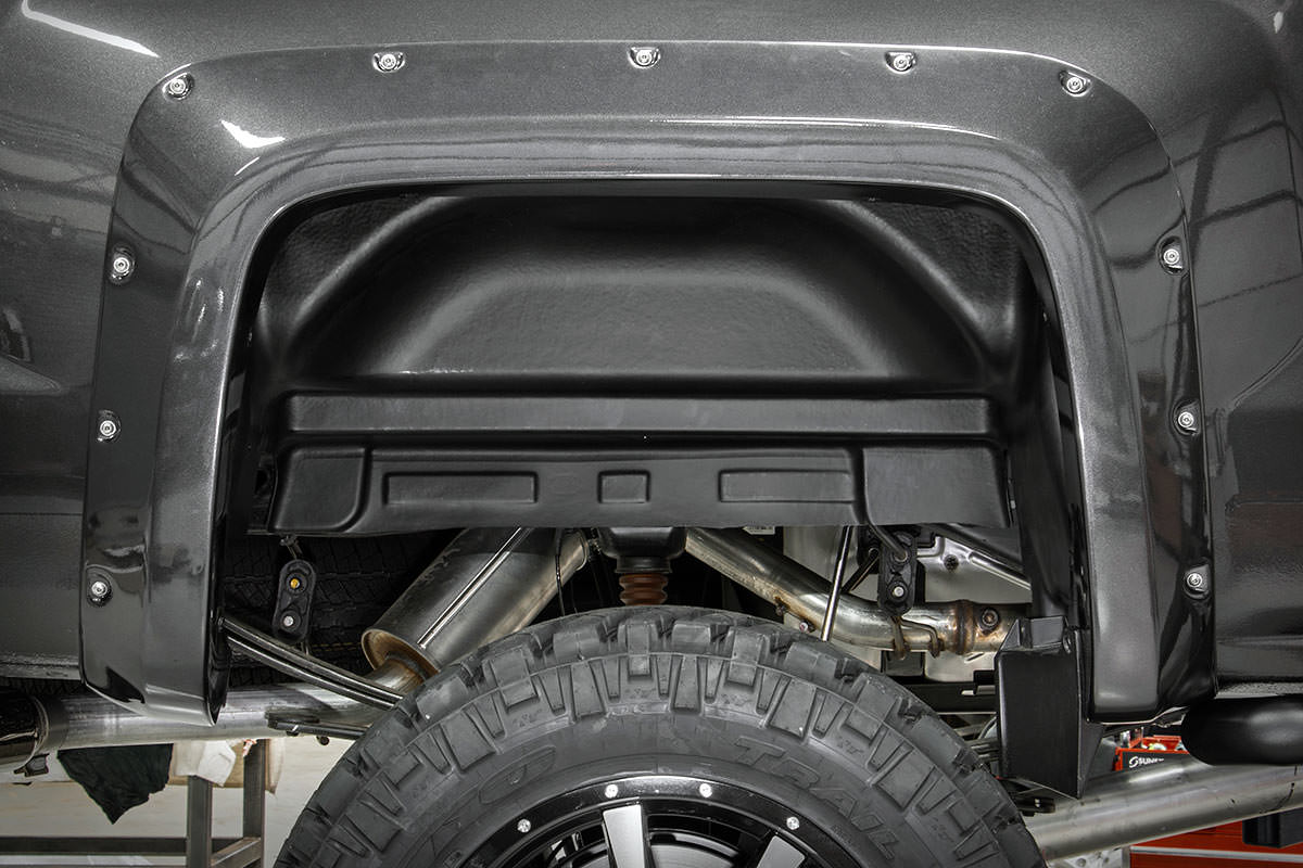 Rough Country Rear Wheel Well Liners - Chevy Silverado 1500 2WD 4WD (2014-2018)