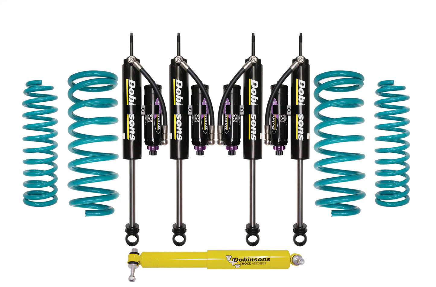 Dobinsons 1.75" up to 2.5" MRR 3-way Adjustable Lift Kit for Toyota Land Cruiser 80 Series 1990-97 (Build Your Kit)