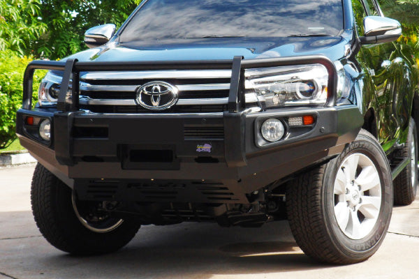 Dobinsons 4x4 Classic Black Deluxe Bull Bar for Toyota Hilux Revo N25, N26 (09/2015 on) (BU59-3706)