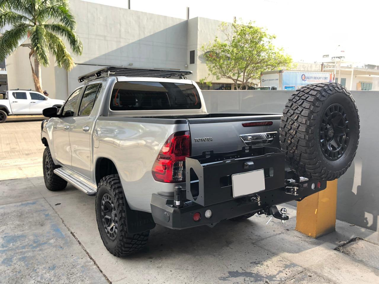Dobinsons Scratch and Dent Rear Bumper With Swing Outs for Toyota Hilux Revo 2016-2021 (BW80-4135)