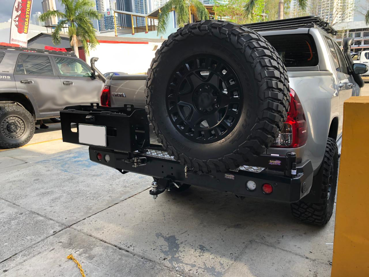 Dobinsons Scratch and Dent Rear Bumper With Swing Outs for Toyota Hilux Revo 2016-2021 (BW80-4135)
