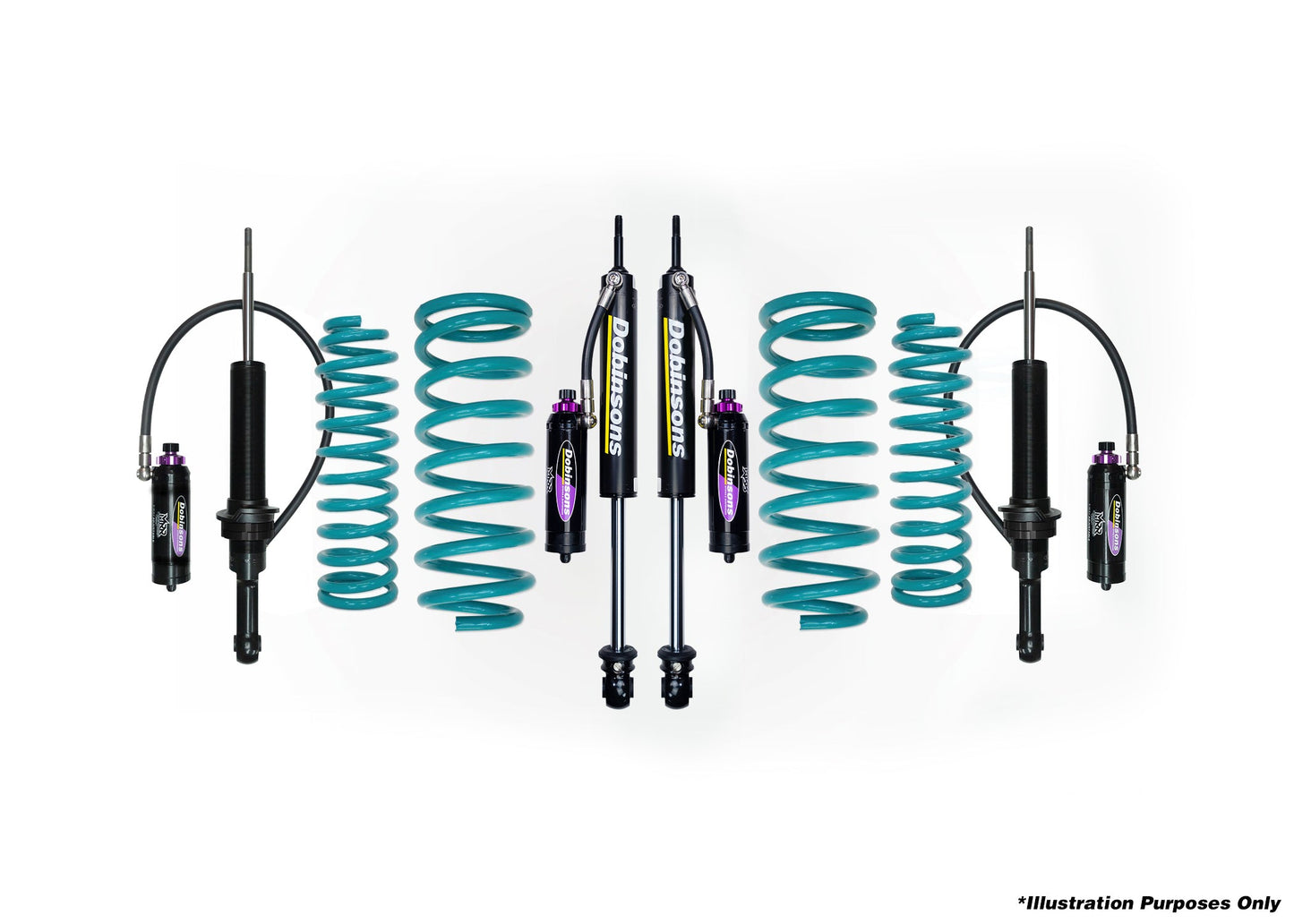 Dobinsons 1.5" MRR 3-Way Adjustable Lift Kit For Mitsubishi Pajero Sport, Montero Sport (South America), Nativa, Pajero Sport (Thailand, USA) 2016 on