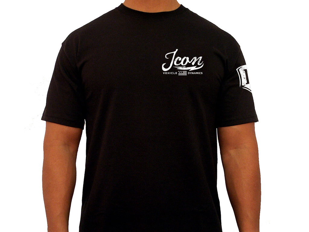 ICON VINTAGE TEE BLACK - LARGE