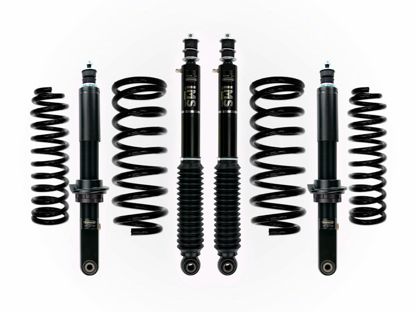 Dobinsons 1" to 3.5" IMS Lift Kit Toyota LandCruiser Prado 150 2010-22 (Non KDSS)