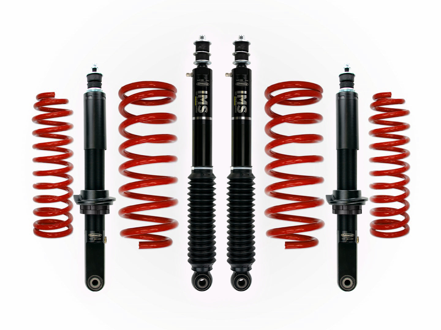 Dobinsons 1" to 3.5" IMS Lift Kit Toyota LandCruiser Prado 150 2010-22 (Non KDSS)