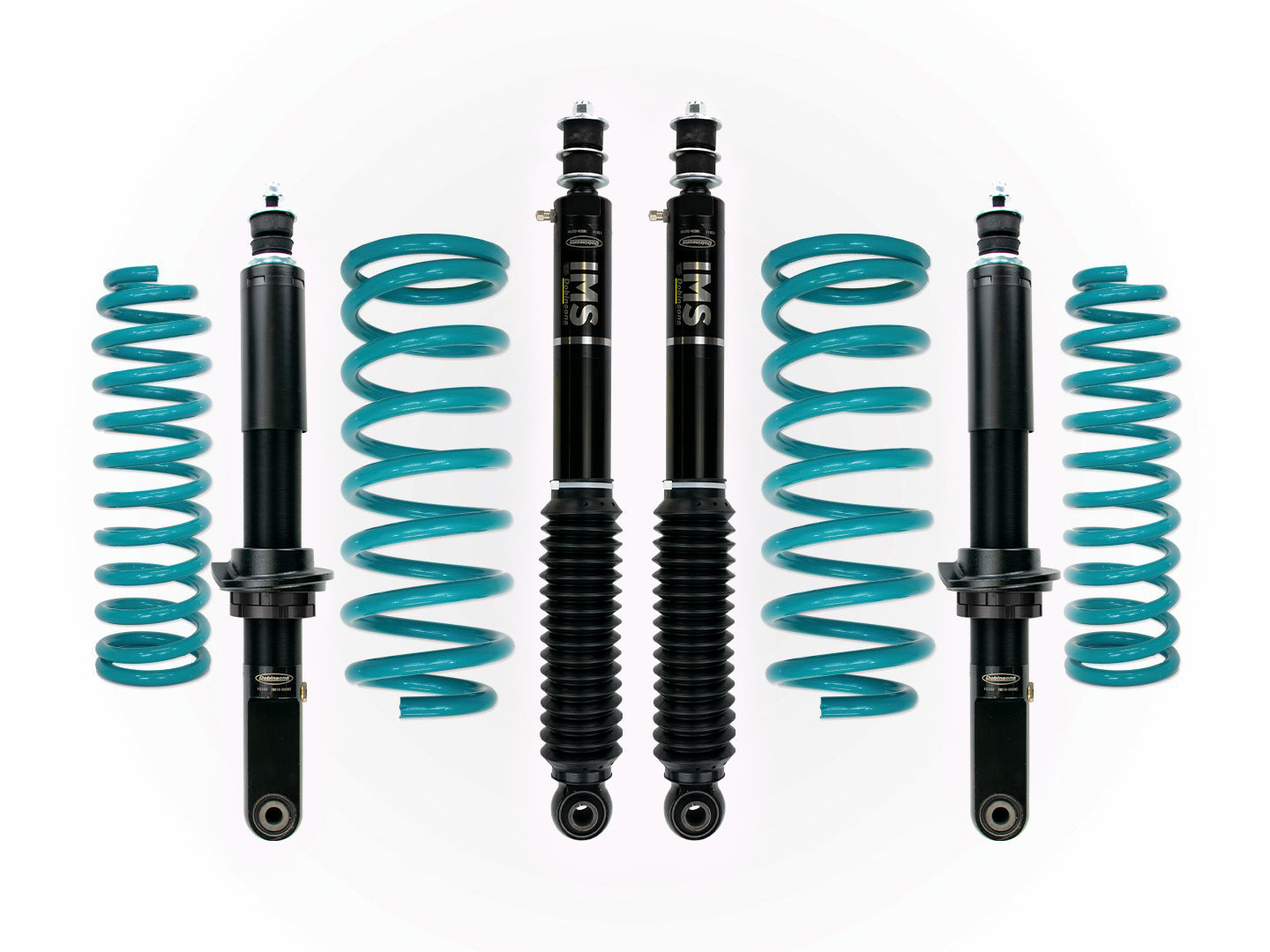Dobinsons 1" to 3.5" IMS Lift Kit Toyota LandCruiser Prado 150 2010-22 (Non KDSS)