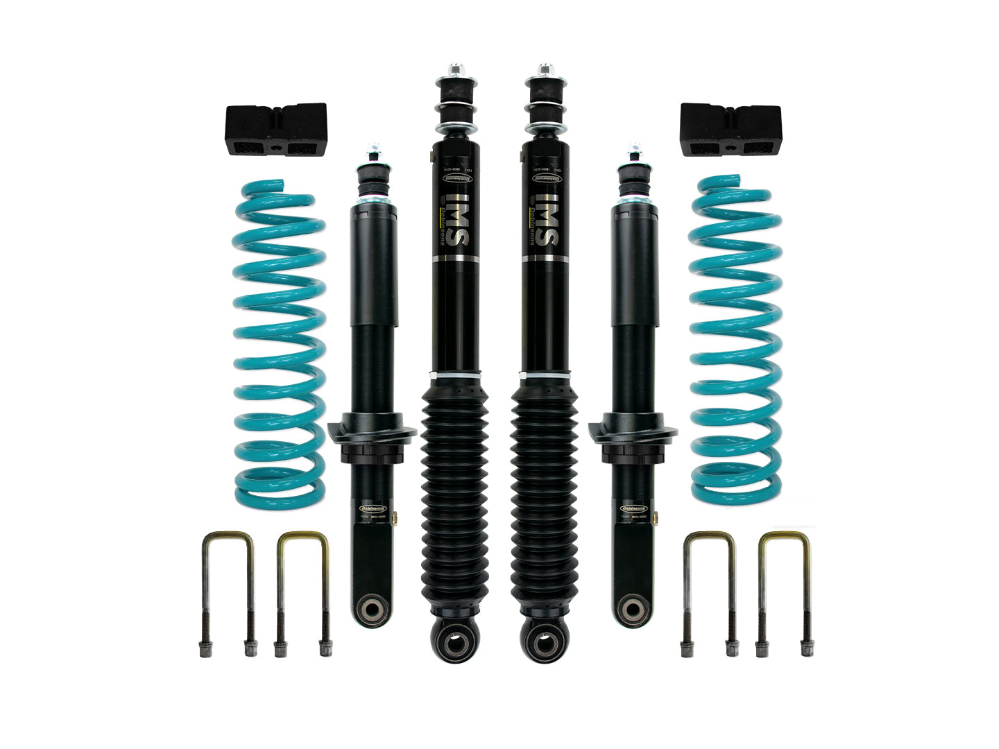 Dobinsons 1.5"-3.5" IMS Suspension lift kit and rear Quick Ride Kit for 2012 and Up Isuzu DMax & Chevy Colorado