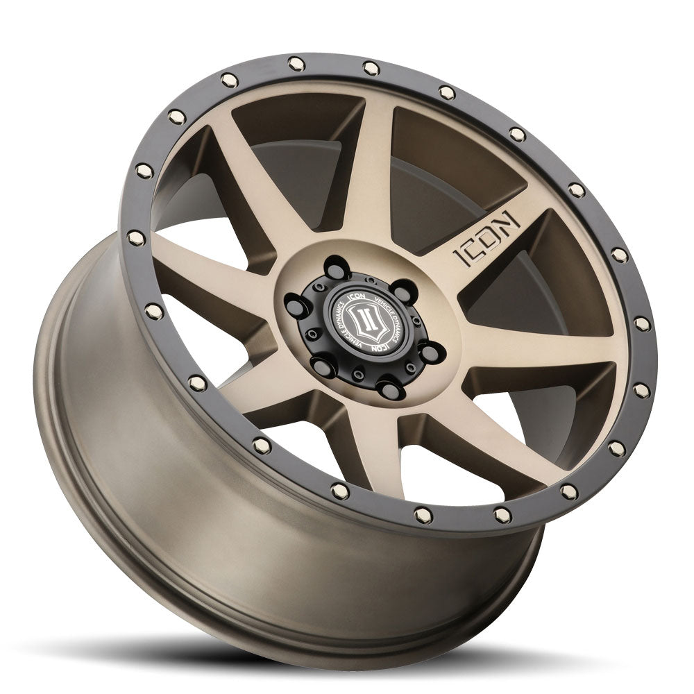 ICON Alloys Rebound Bronze 20 X 9 / 6 X 5.5 16mm Offset 5.625" BS