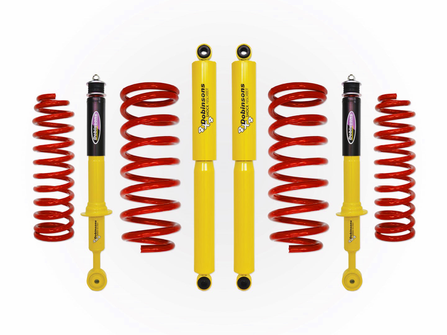 Dobinsons 1" to 3.5" Lift Kit Toyota LandCruiser Prado 150 2010-20 (Non KDSS)