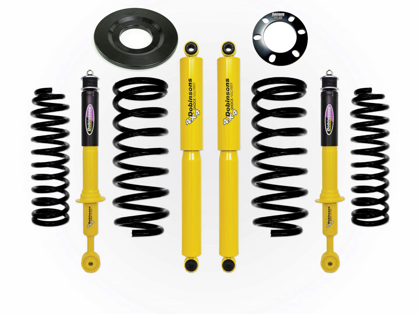 Dobinsons 1" to 3.5" Lift Kit for Toyota LandCruiser Prado 150 2010-20 - W/KDSS