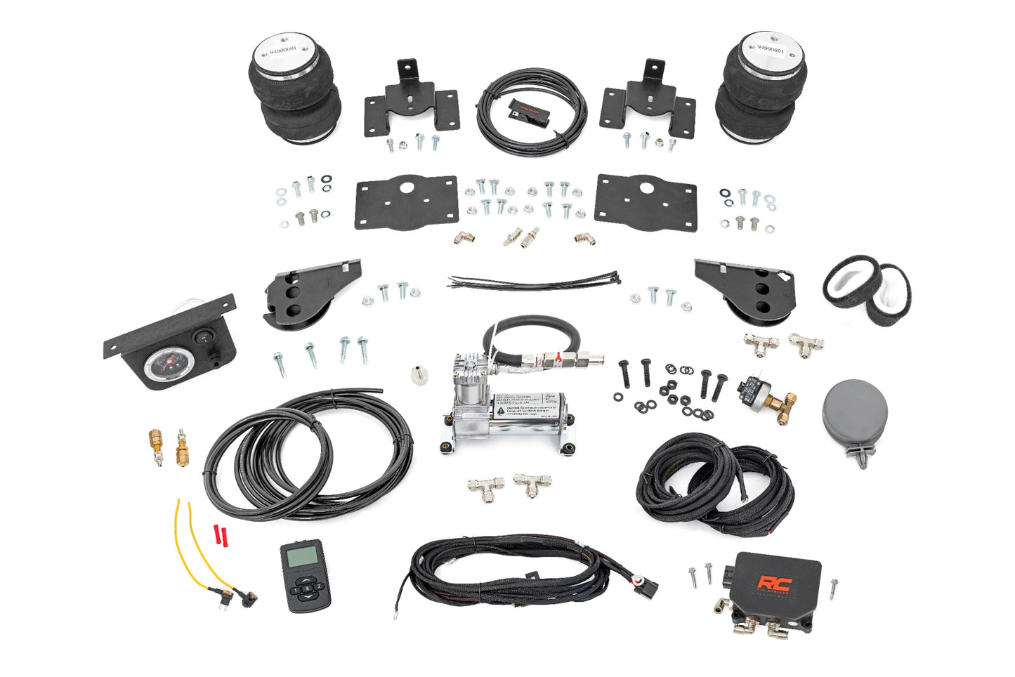 Air Spring Kit W Compressor - Wireless Controller - Ram 1500 4WD (09-23 Classic)