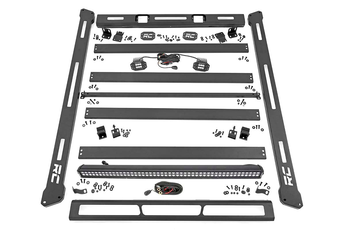 Roof Rack - Black Series Lights - Jeep Wrangler JK Wrangler Unlimited (07-18)