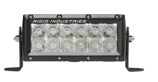 RIGID E-Series LED Light E-Mark Certified Spot Optic 6 Inch Black Housing