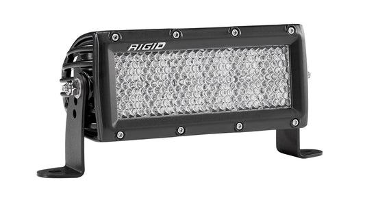 RIGID E-Series PRO LED Light Diffused Lens 6 Inch Black Housing