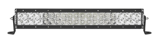 RIGID E-Series PRO LED Light Spot/Flood Optic Combo 20 Inch Black Housing