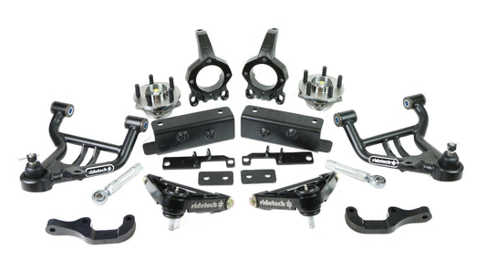 Front SLA Suspension System For 1979-1993 Mustang With Aftermarket K-member.