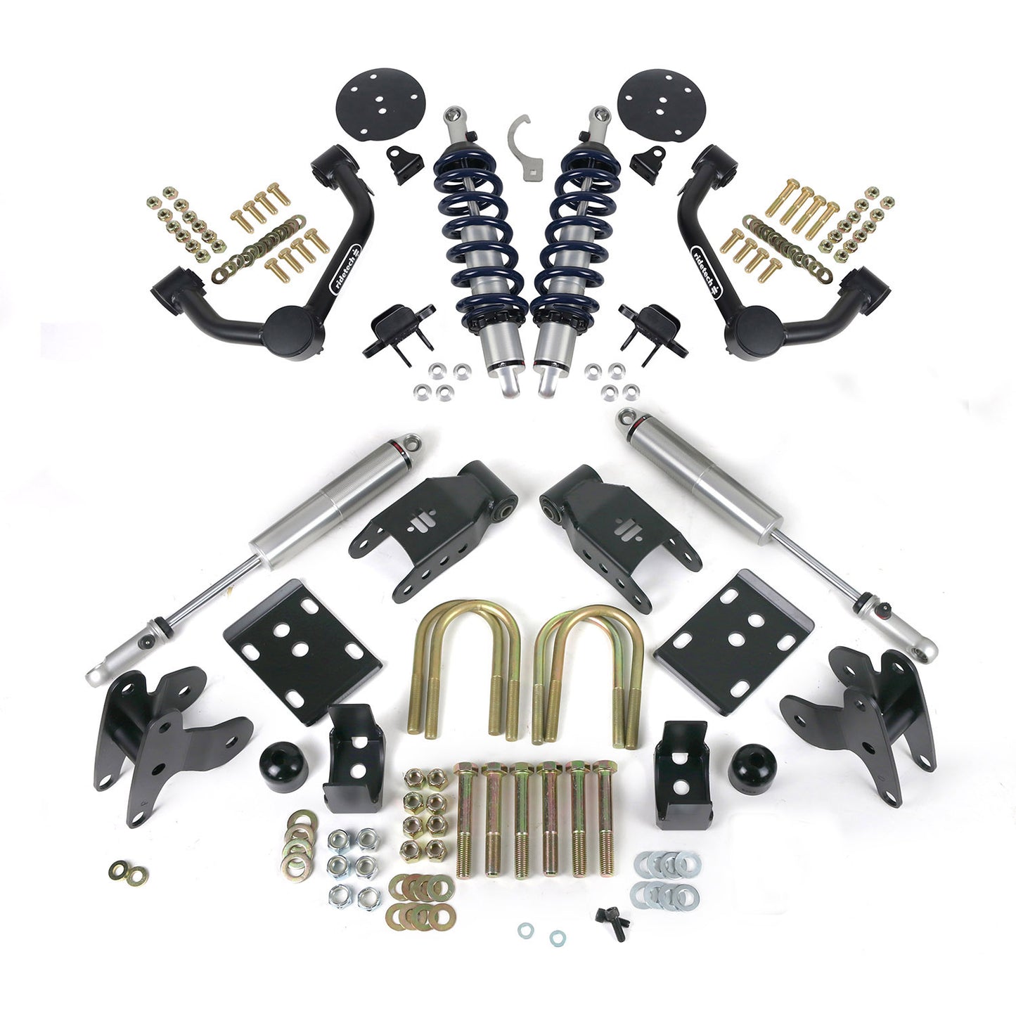 Ridetech Lowering System For 2015-2024 F-150 4WD.