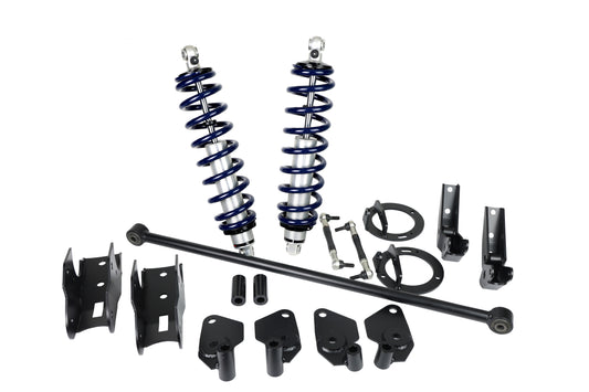 Rear HQ Coil-Over And Bracket Kit For 2019-2024 Ram 1500 2WD/4WD.