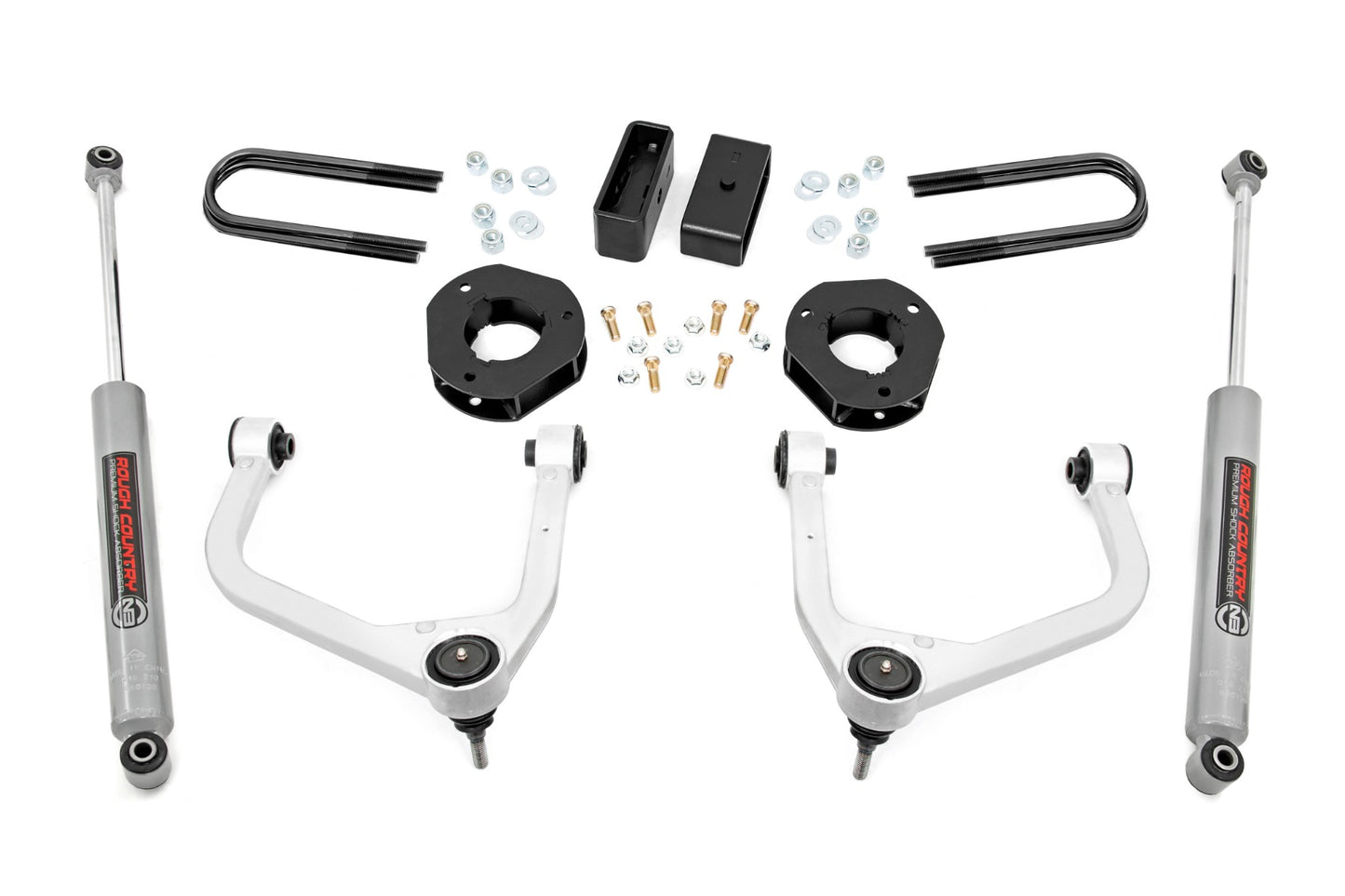3.5 Inch Lift Kit - Rear Mono Leaf - Chevy Silverado 1500 (22-24)