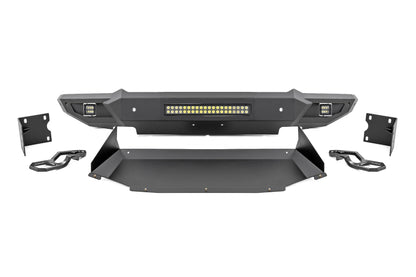 Front Bumper W Skid Plate & Tow Hooks - Ram 1500 (19-23)