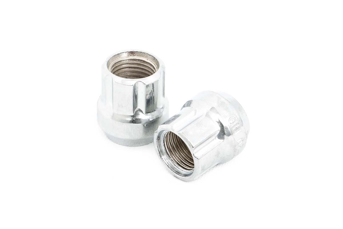 Rough Country Lug Nut Set - 1 2x20 - 24 Qty - Chrome - Open End